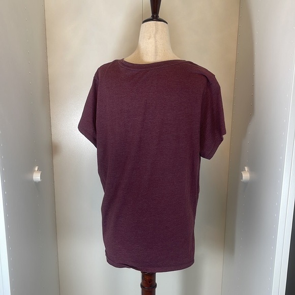 Disney Mickey Nature Silhouette Maroon Shirt Size XL - Picture 3 of 5